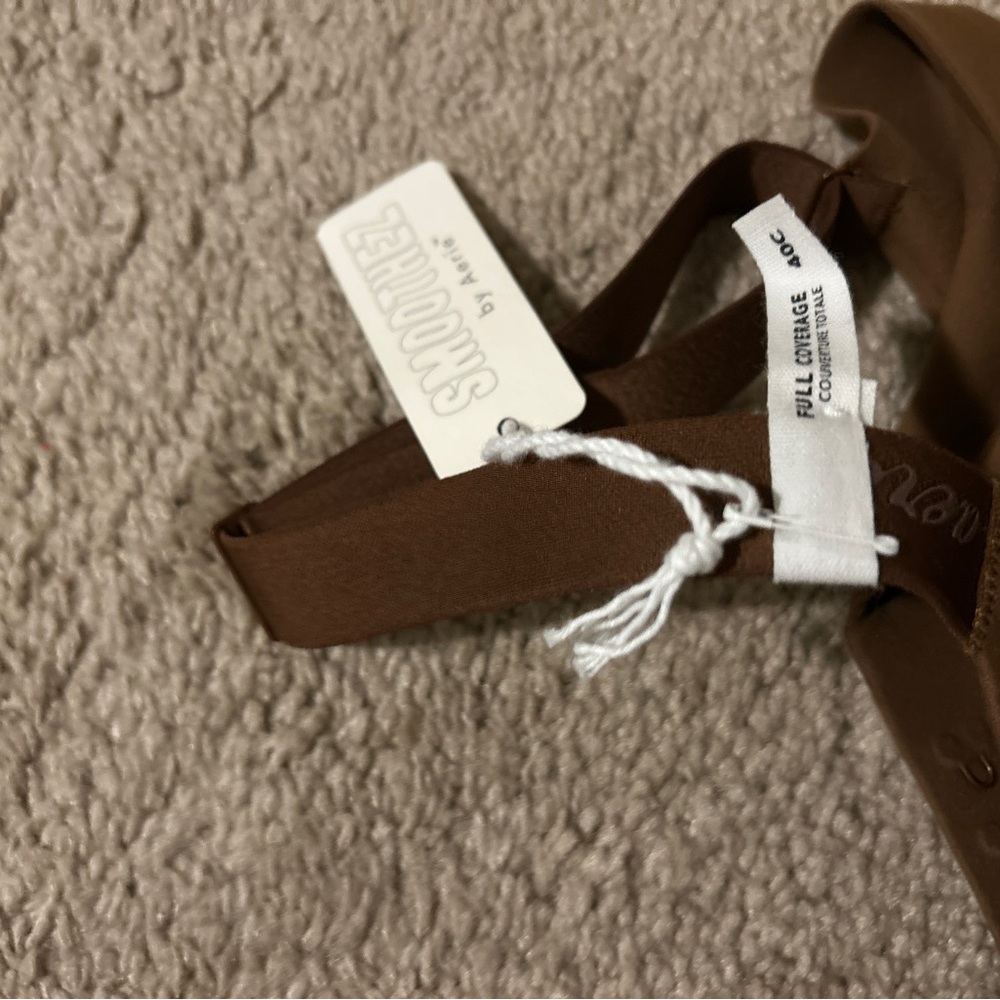 aerie brown smoothez bra - Picture 3 of 3